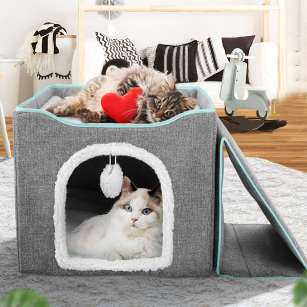 Tucker Murphy Pet™ Chabak Square Cat Bed Wayfair